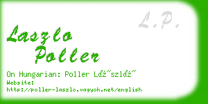 laszlo poller business card